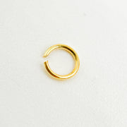 Gauge Gold Plated Sterling Silver Open Jump Ring